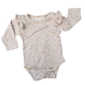 Jamie Kay Frill Bodusuit Hana Floral 3-6months infant Vtg‎ style
